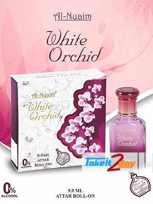 Al Nuaim White Orchid Perfume Roll On For Man And Women 10 ML CPO Pack OF Six